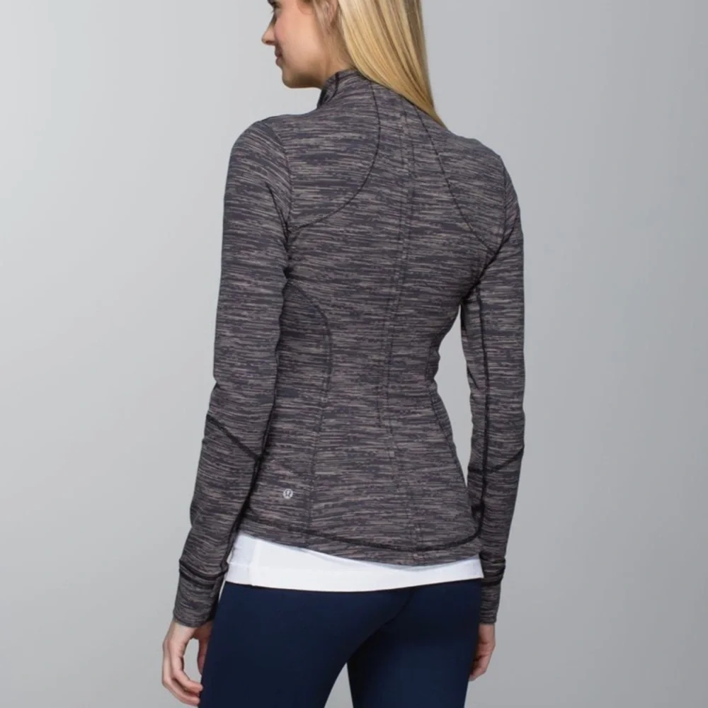 Lululemon Forme Jacket *Cuffins Wee Are From Space Black Cashew